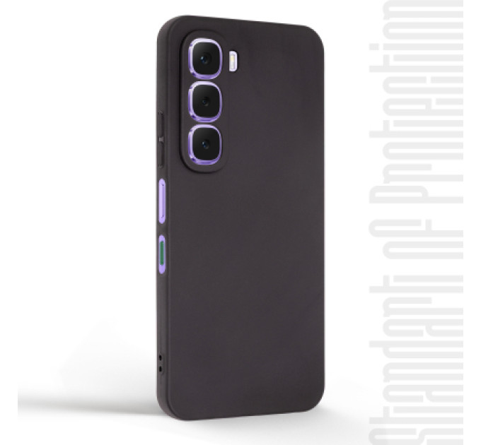 Armorstandart Чохол до мобільного телефона Armorstandart Matte Slim Fit Infinix Hot 60i 4G Camera cover Black (ARM87261)