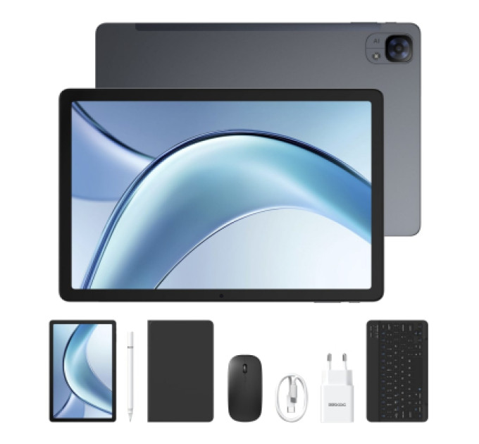 Doogee Планшет Doogee Tab E3 11" 8/256GB 4G (LTE) Grey VIP Edition (6923740264355)