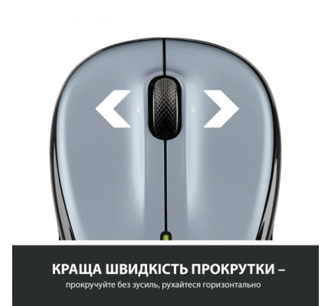 Мишка Logitech M325s Wireless Light Silver (910-006813)