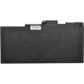 HP Акумулятор до ноутбука HP EliteBook 840 G3 HSTNN-IB6Y, 46.5Wh (3910mAh), 3cell, 11.4V, Li-ion, black (A47760)