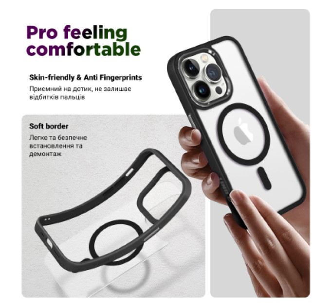 Armorstandart Чохол до мобільного телефона Armorstandart Unit MagCase Apple iPhone 17 Pro Black (ARM86289)
