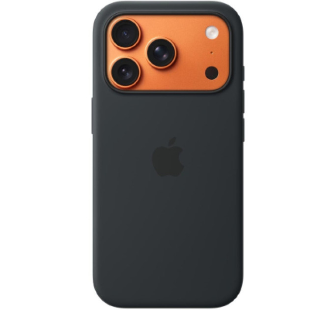 Apple Чохол до мобільного телефона Apple iPhone 17 Pro Silicone with MagSafe Black Model A3559 (MGFK4ZM/A)
