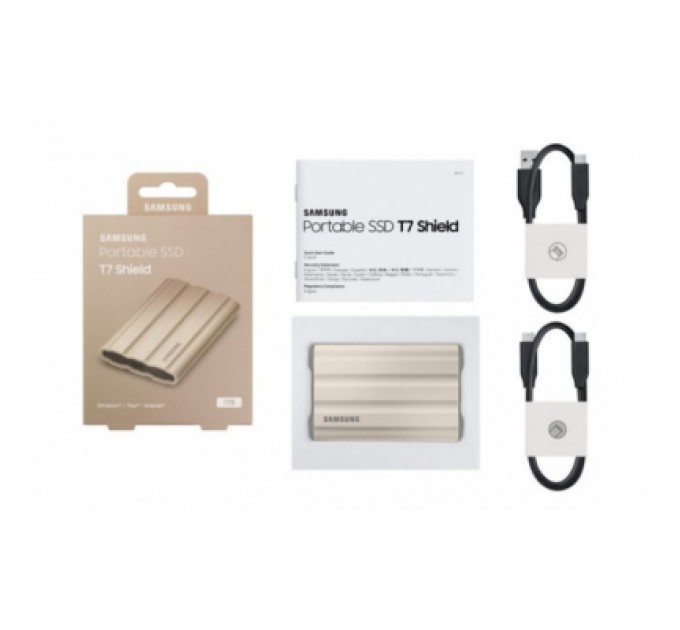 Накопичувач SSD USB 3.2 1TB T7 Shield Samsung (MU-PE1T0K/EU)