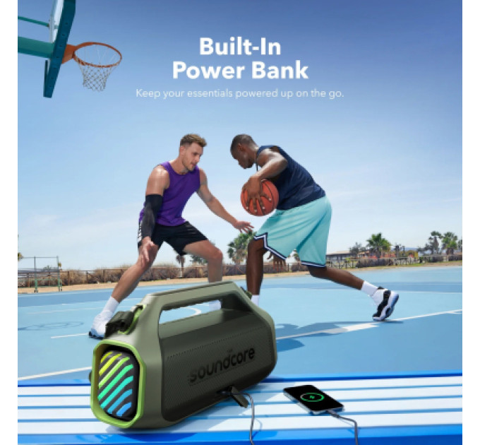 Anker Акустична система Anker SoundСore Boom 2 Plus Green (A3134061)