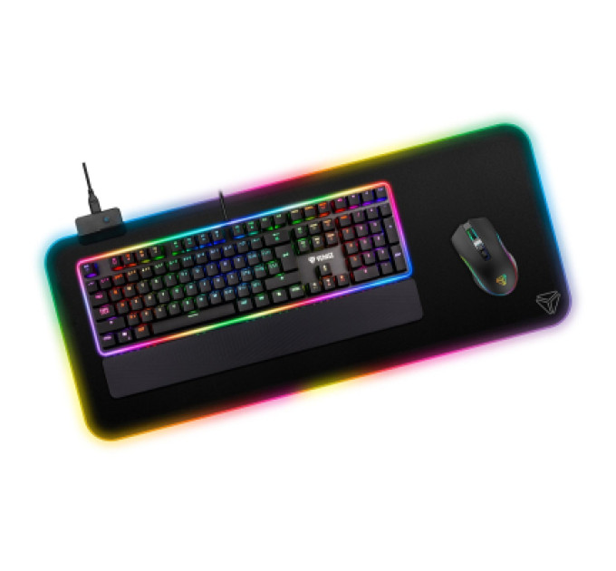 YENKEE Килимок для мишки YENKEE YPM 3006 RGB pad Warp (45015854)