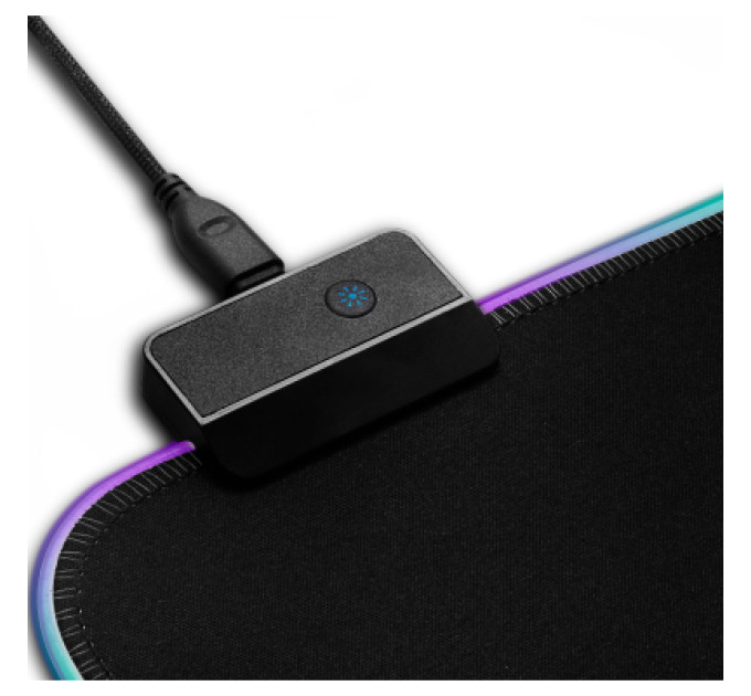 YENKEE Килимок для мишки YENKEE YPM 3006 RGB pad Warp (45015854)