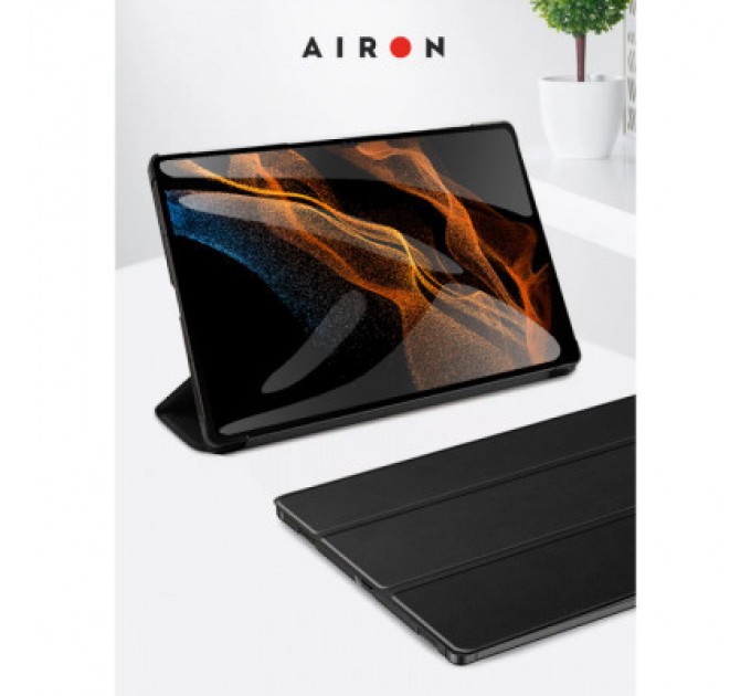 AirOn Чохол до планшета AirOn Premium Samsung Galaxy Tab S8 Ultra 14.6 2022 + protective film black (4822352781090)