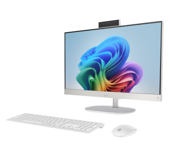 HP Комп'ютер HP AiO Desktop Next Gen AI 24-ct2005ua / Ryzen5 340 AI, 16, 512, WiFi, кл+м, Win11 (C31F5EA)