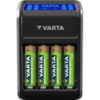 Зарядний пристрій для акумуляторів Varta LCD PLUG CHARGER +4*AA 2100 mAh (57687101441)