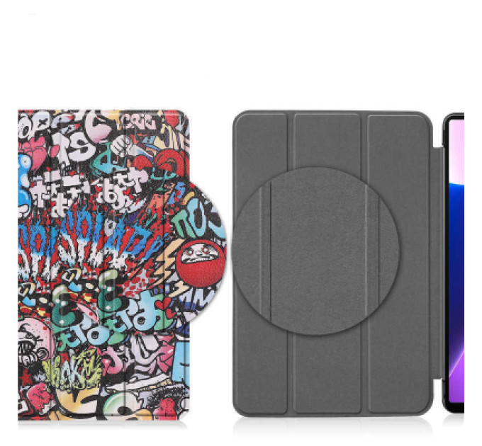 BeCover Чохол до планшета BeCover Smart Case Samsung Galaxy Tab A11 Plus SM-X236B 11.0" Graffiti (714005)