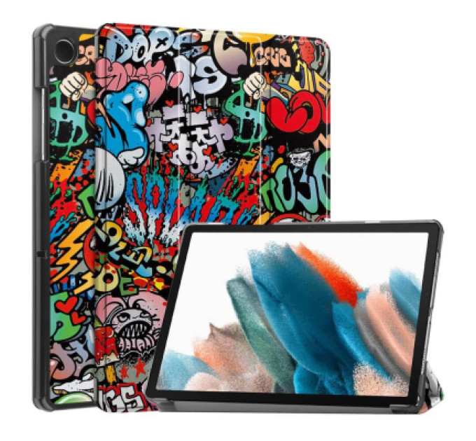 BeCover Чохол до планшета BeCover Smart Case Samsung Galaxy Tab A11 Plus SM-X236B 11.0" Graffiti (714005)