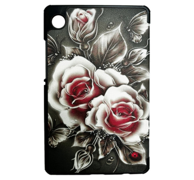 BeCover Чохол до планшета BeCover Smart Case Samsung Galaxy Tab A11 SM-X133/X135 8.7" Black Rose (713983)