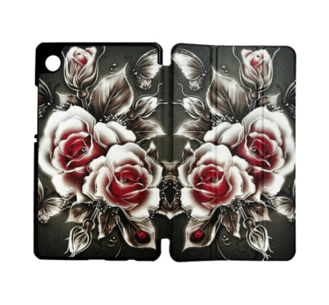 BeCover Чохол до планшета BeCover Smart Case Samsung Galaxy Tab A11 SM-X133/X135 8.7" Black Rose (713983)