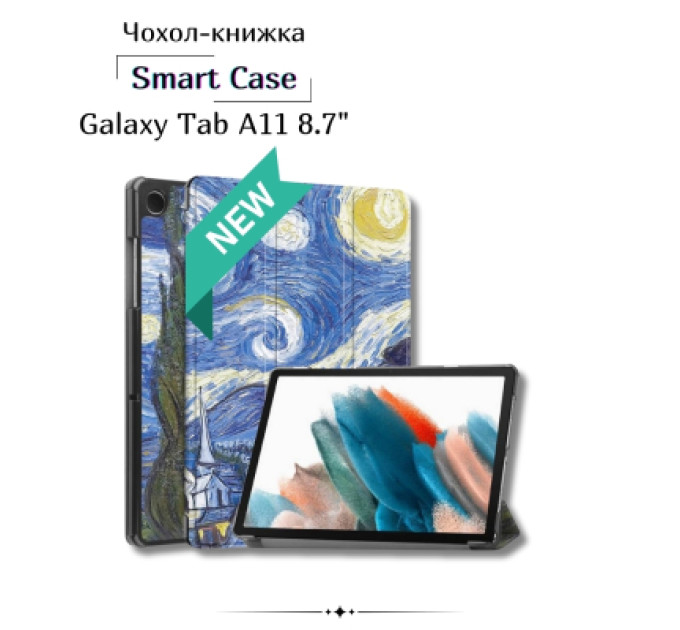BeCover Чохол до планшета BeCover Smart Case Samsung Galaxy Tab A11 SM-X133/X135 8.7" Night (713981)