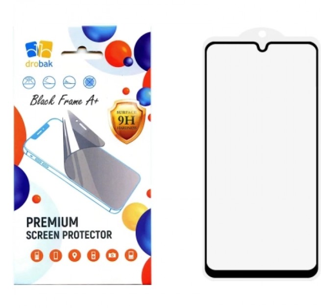 Скло захисне Drobak Samsung Galaxy A26 Black Frame A+ (383867)