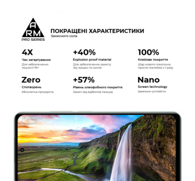 Скло захисне Armorstandart Pro Realme 14x 5G Black (ARM83557)