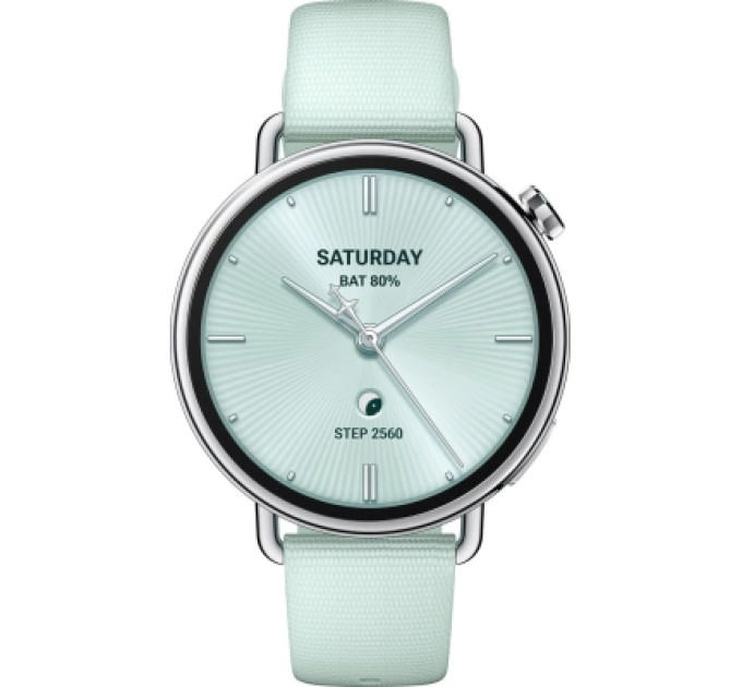 Xiaomi Смарт-годинник Xiaomi Watch S4 41mm Fluororubber Strap Мятно-зелений BHR080CGL (1166773)