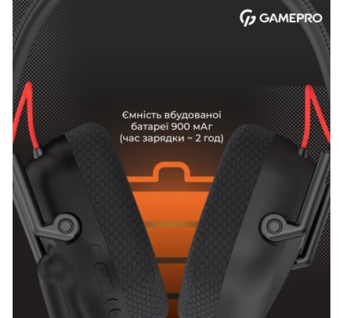 GamePro Навушники GamePro Genesis Mercury Pro 3-Mode Black (HSW120B)