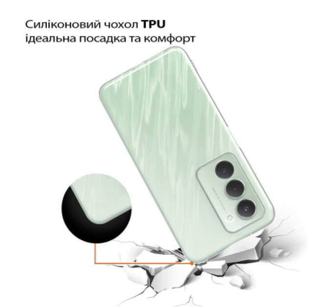 Чохол до мобільного телефона BeCover Silicone Xiaomi Redmi 15 Transparent (713783)