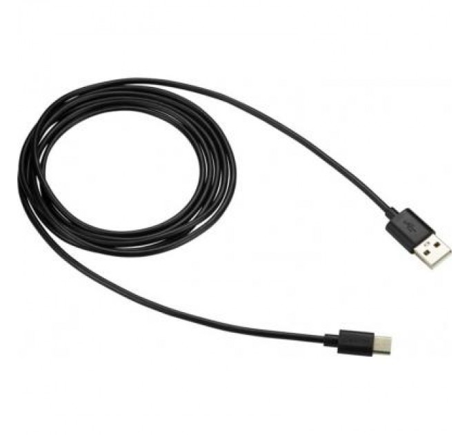Дата кабель USB 2.0 AM to Type-C 1.8m 1A black Canyon (CNE-USBC2B)