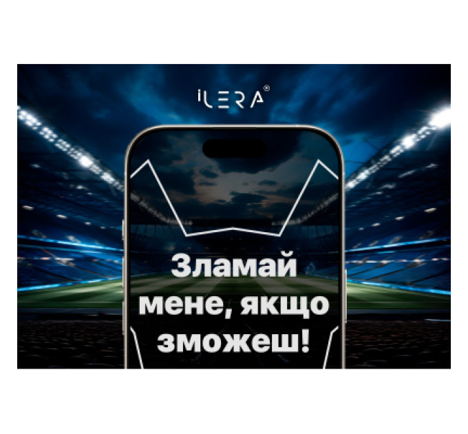 iLera Скло захисне iLera Sapphire Ultra + Glass iPhone 16 Pro Max (ILSPDL16PRMAX)