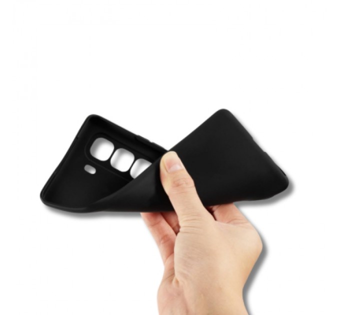 Чохол до мобільного телефона BeCover Silicone Infinix Hot 60 Pro Plus (X6886) Black (714671)