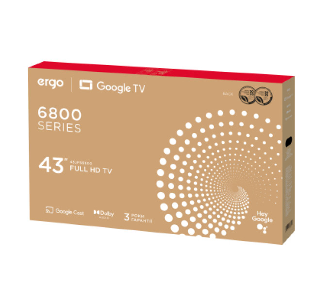 Ergo Телевізор Ergo 43JFS6800