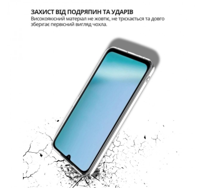 Чохол до мобільного телефона BeCover Silicone Poco C85 4G Transparent (714676)