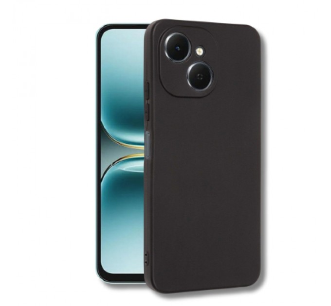 Чохол до мобільного телефона BeCover Silicone Tecno Spark 40C 4G (KM4k) Black (714683)