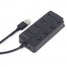 Gembird Концентратор Gembird USB 2.0 4 ports (UHB-U2P4P-01)