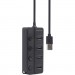 Gembird Концентратор Gembird USB 2.0 4 ports (UHB-U2P4P-01)