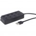 Gembird Концентратор Gembird USB 2.0 4 ports (UHB-U2P4P-01)