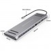 XoKo Порт-реплікатор XoKo 14-in-1 Dock USB-C (HDMI/VGA/USB3.0/.../USB-C PD/RJ45/..) (XK-AC1400-SL)