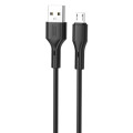 XO Дата кабель USB 2.0 AM to Micro 5P 1.0m black XO (NB230_M_Black)