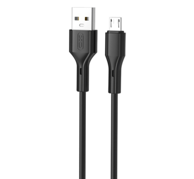 XO Дата кабель USB 2.0 AM to Micro 5P 1.0m black XO (NB230_M_Black)