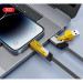 XO Дата кабель USB 2.0 AM to USB-C + USB 2.0 AM to Lightning 1.0m 60W black XO (NB283_4-in-1_Black)