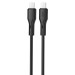 XO Дата кабель USB-C to USB-C 1.0m 60W black XO (NBQ231B_Black)