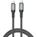 XO Дата кабель USB-C to USB-C 2.0m 240W black XO (NBQ264B_С_Black)