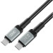 XO Дата кабель USB-C to USB-C 2.0m 240W black XO (NBQ264B_С_Black)