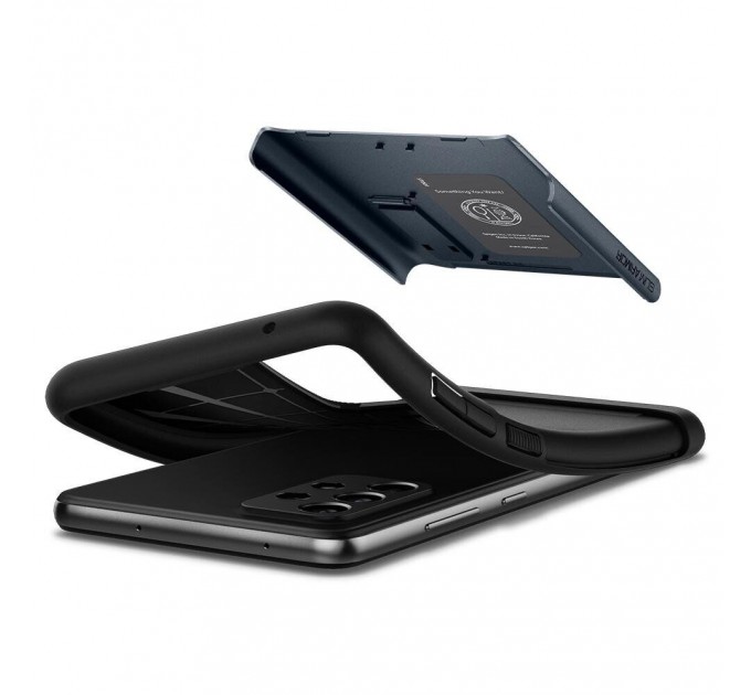Чохол-накладка Spigen Slim Armor для Samsung Galaxy A52 SM-A525 / SM-A526 Metal Slate (ACS02322)