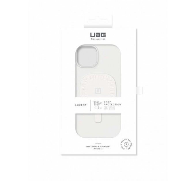 Чохол-накладка Urban Armor Gear Lucent 2.0 Magsafe для Apple iPhone 14 Marshmallow (114076313535)