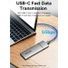 Vention Концентратор Vention USB3.1 Type-C to DP/HDMI/VGA/USB-C/USB3.0x3/RJ45/SD/TF/TRRS 3.5mm/PD 100W 12in1 (THSHC)