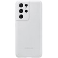 Чохол-накладка Samsung Silicone Cover для Samsung Galaxy S21 Ultra SM-G998 Light Gray (EF-PG998TJEGRU)