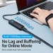 Vention Концентратор Vention USB 3.1 Type-C to 3xUSB 3.0+MicroUSB+RJ45 100M Ethernet black (TGPBB)