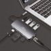 Media-Tech Концентратор Media-Tech USB3.1 Type-C to HDMI/USB 3.0x3/RJ45/SD/MicroSD/PD 100W Hub Pro 8-in-1 (MT5044)