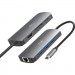 Media-Tech Концентратор Media-Tech USB3.1 Type-C to HDMI/USB 3.0x3/RJ45/SD/MicroSD/PD 100W Hub Pro 8-in-1 (MT5044)