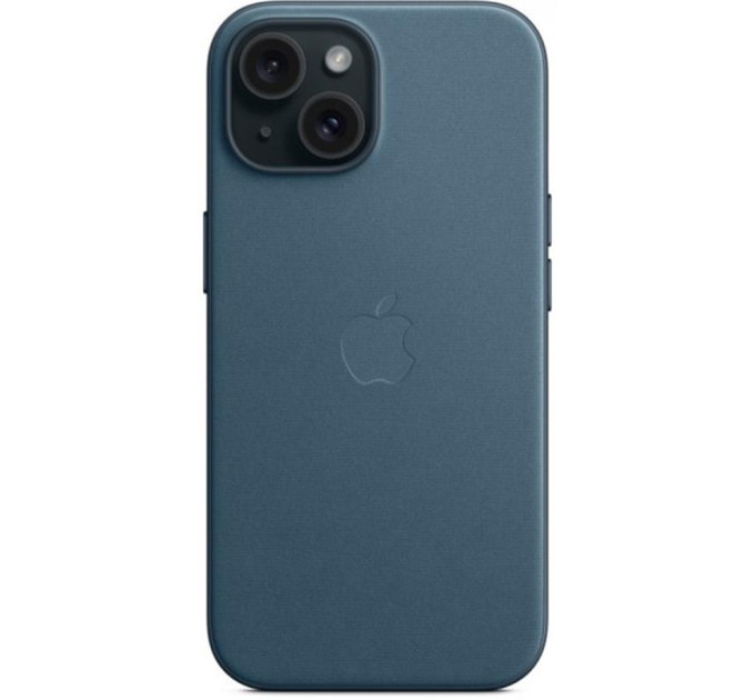 Apple Чохол-накладка Apple FineWoven Case with MagSafe для Apple iPhone 15 Pacific Blue (MT3G3)