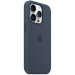 Apple Чохол-накладка Apple Silicone Case with MagSafe для Apple iPhone 14 Pro Storm Blue (MPTF3)