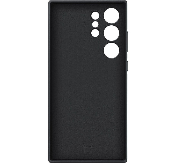 Samsung Чохол-накладка Samsung Vegan Leather Case для Samsung Galaxy S24 Ultra SM-S928 Black (GP-FPS928HCABW)
