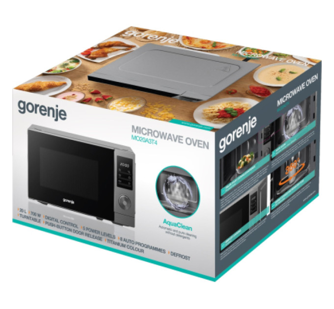 Gorenje Мікрохвильова піч Gorenje MO20A3T4